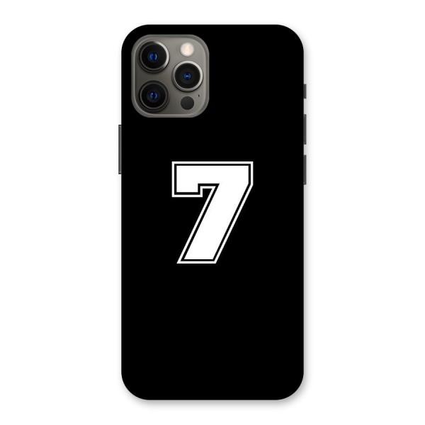 Number 7 Back Case for iPhone 12 Pro Max