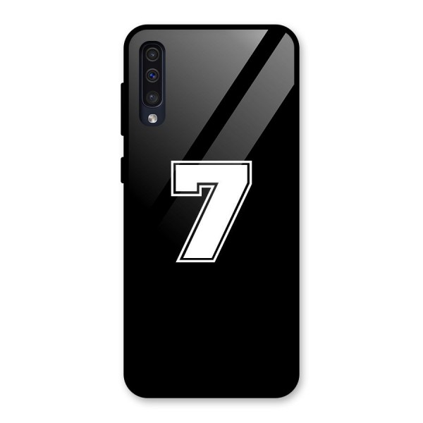 Number 7 Glass Back Case for Galaxy A50s