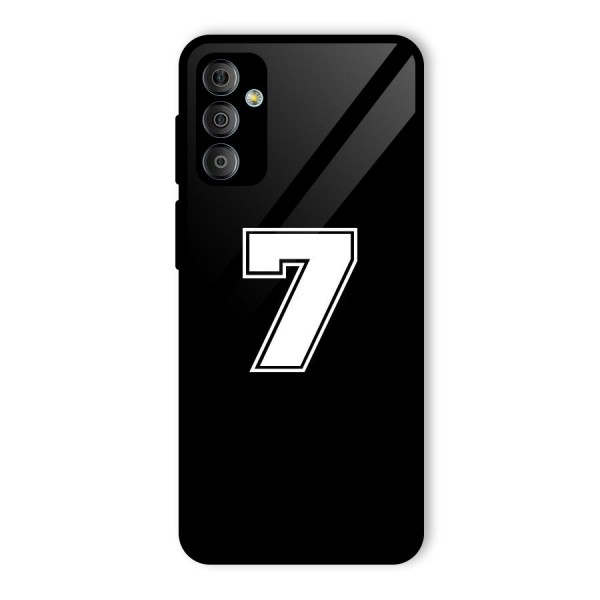 Number 7 Glass Back Case for Galaxy F23