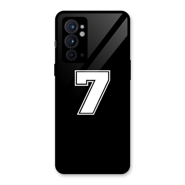 Number 7 Glass Back Case for OnePlus 9RT 5G