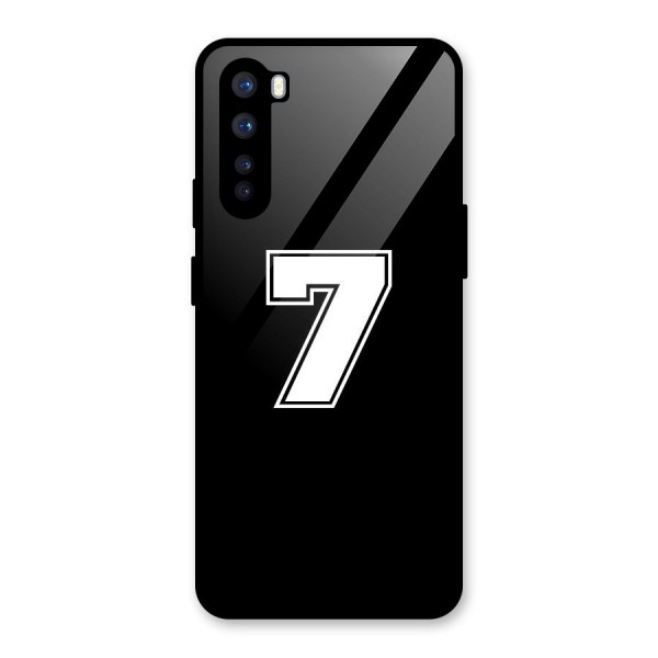 Number 7 Glass Back Case for OnePlus Nord