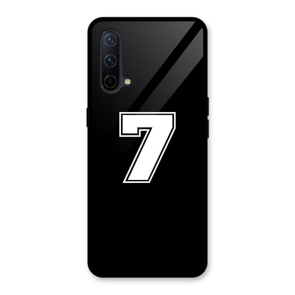 Number 7 Glass Back Case for OnePlus Nord CE 5G