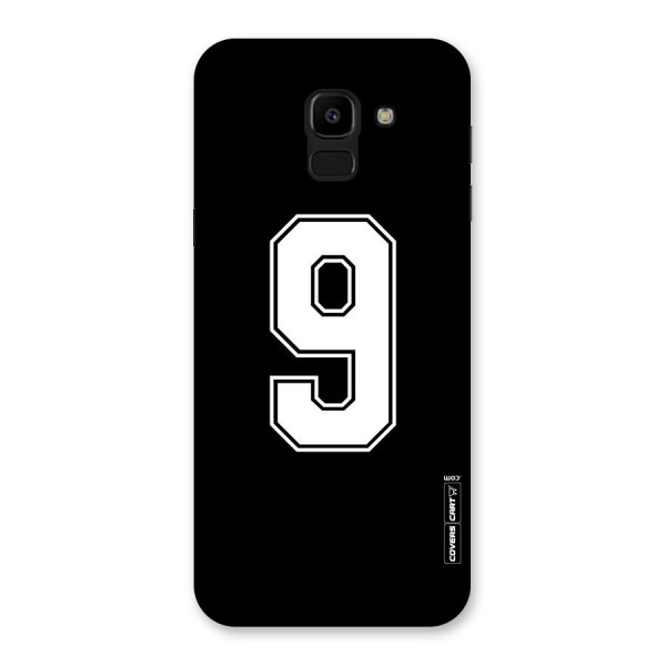 Number 9 Back Case for Galaxy J6