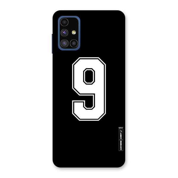 Number 9 Back Case for Galaxy M51