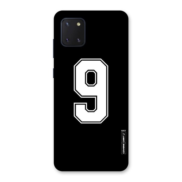 Number 9 Back Case for Galaxy Note 10 Lite