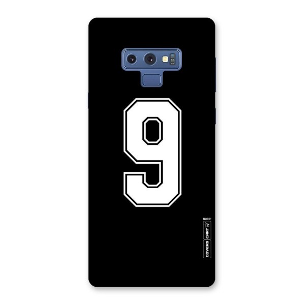 Number 9 Back Case for Galaxy Note 9