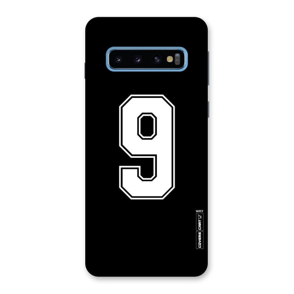 Number 9 Back Case for Galaxy S10