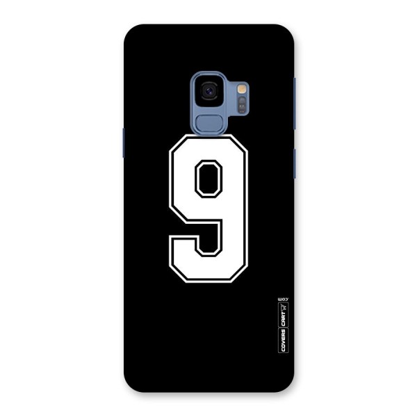 Number 9 Back Case for Galaxy S9