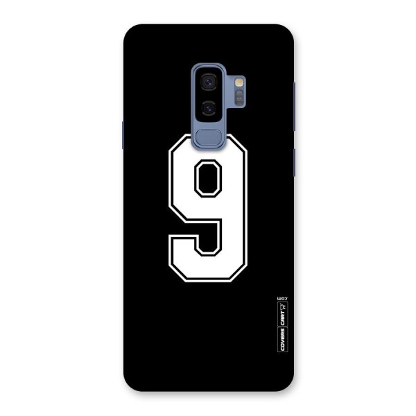 Number 9 Back Case for Galaxy S9 Plus