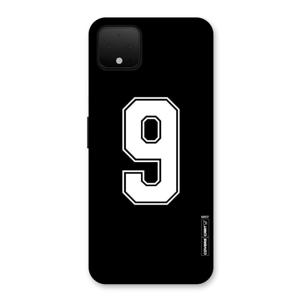 Number 9 Back Case for Google Pixel 4 XL