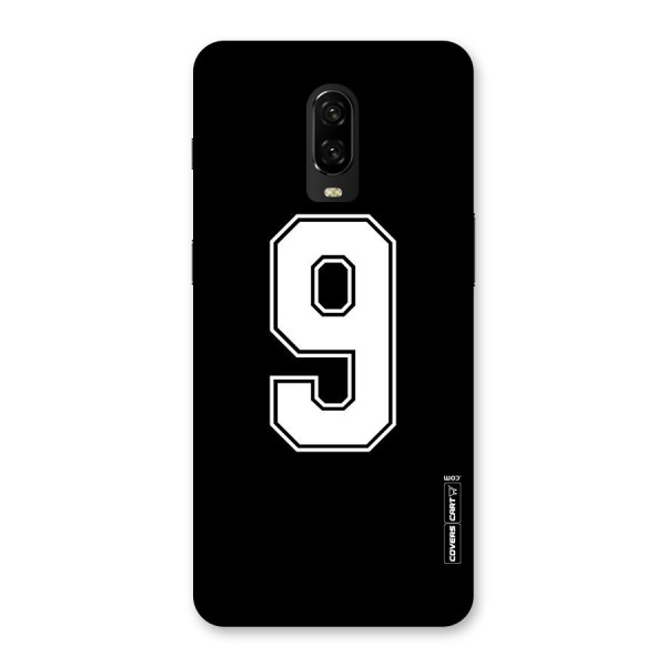 Number 9 Back Case for OnePlus 6T