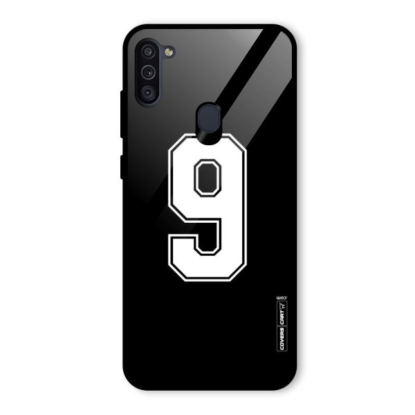 Number 9 Glass Back Case for Galaxy M11