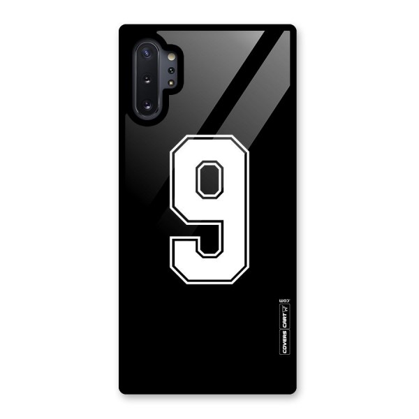 Number 9 Glass Back Case for Galaxy Note 10 Plus