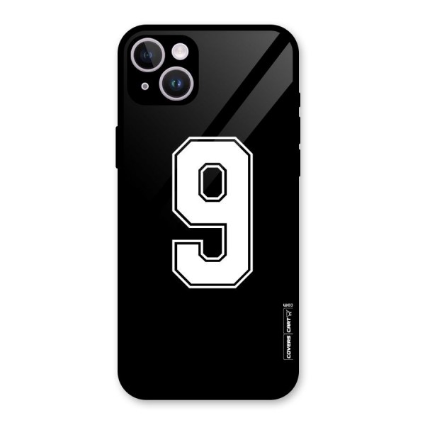 Number 9 Glass Back Case for iPhone 14 Plus