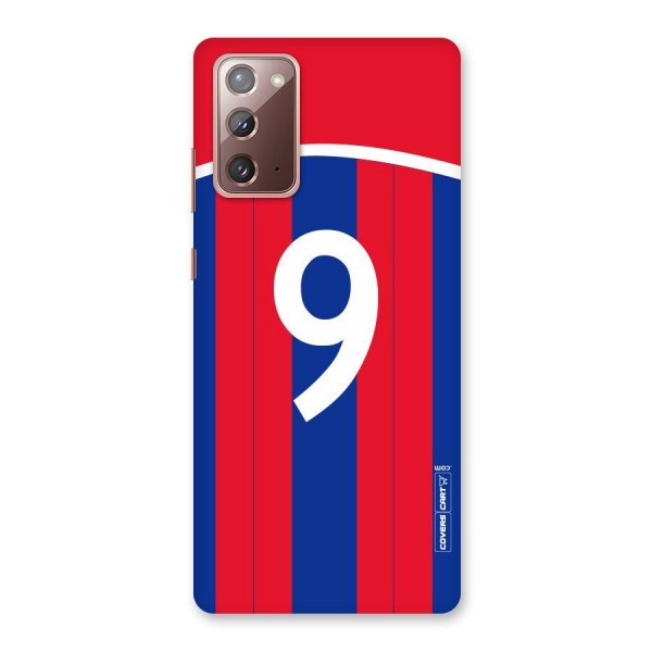 Number 9 Jersey Back Case for Galaxy Note 20