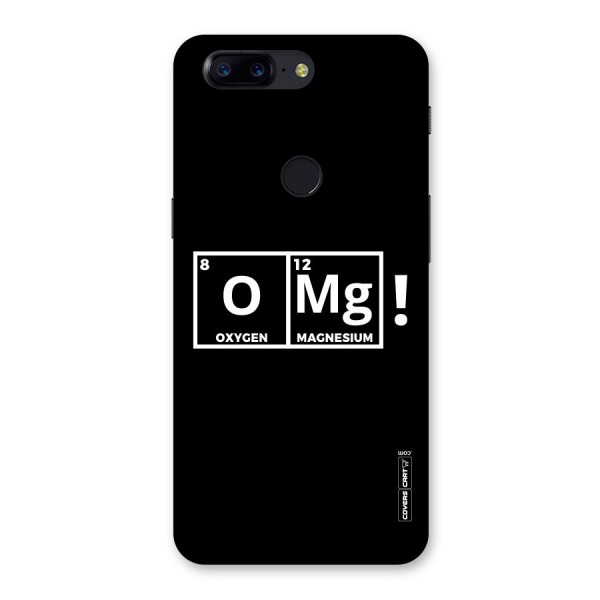 OMG Chemistry Pun Back Case for OnePlus 5T