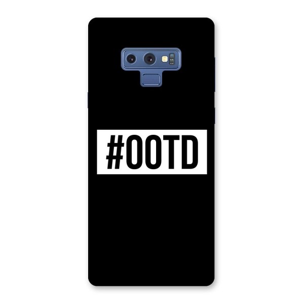 OOTD Back Case for Galaxy Note 9