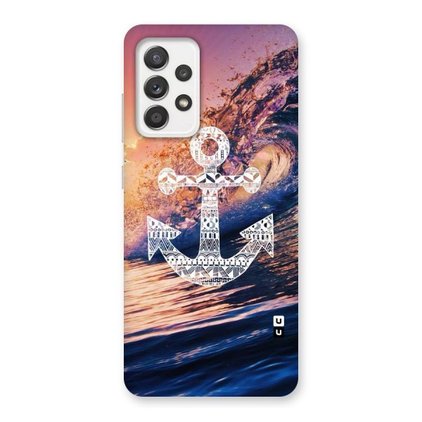 Ocean Anchor Wave Back Case for Galaxy A52