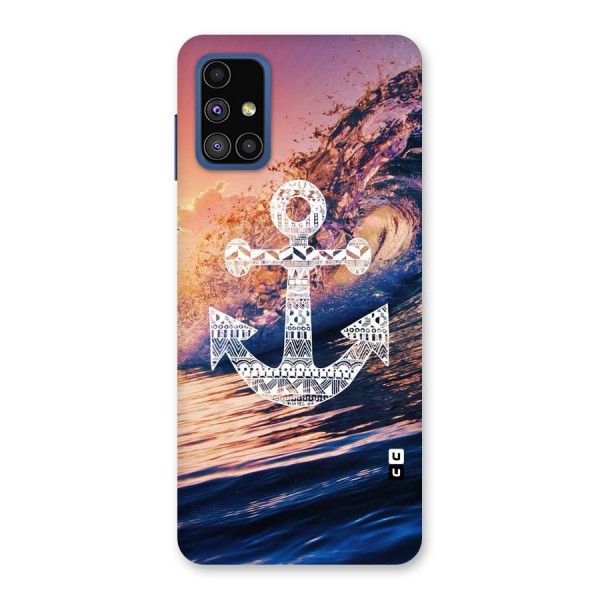 Ocean Anchor Wave Back Case for Galaxy M51