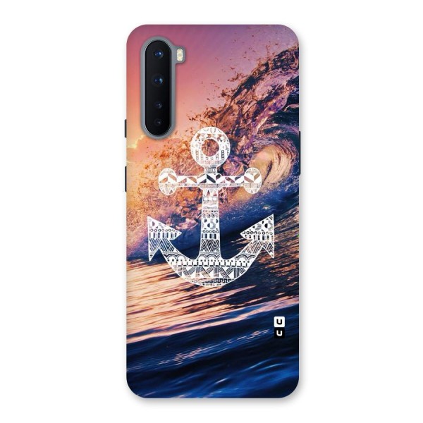 Ocean Anchor Wave Back Case for OnePlus Nord