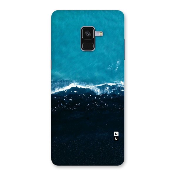 Ocean Blues Back Case for Galaxy A8 Plus