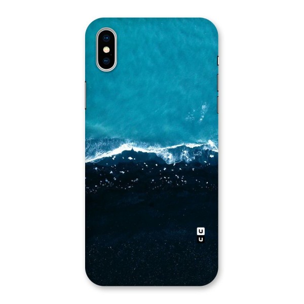Ocean Blues Back Case for iPhone XS