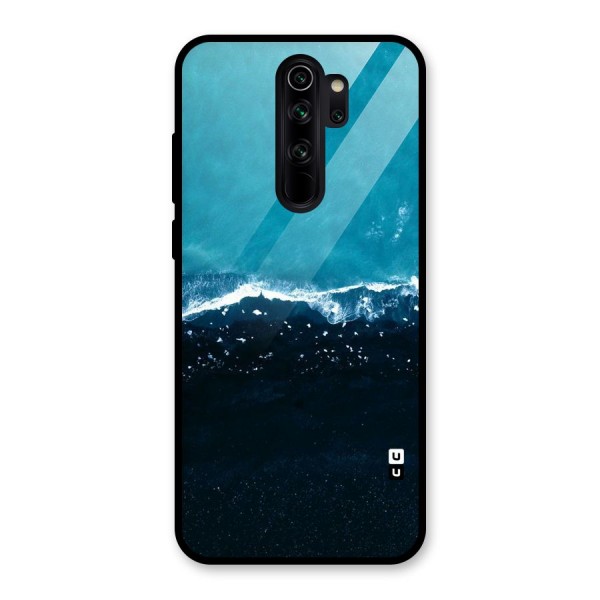 Ocean Blues Glass Back Case for Redmi Note 8 Pro