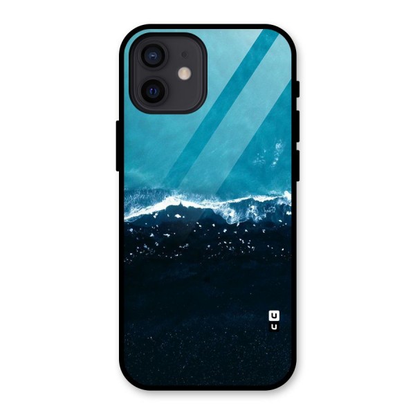 Ocean Blues Glass Back Case for iPhone 12