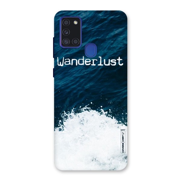 Ocean Wanderlust Back Case for Galaxy A21s