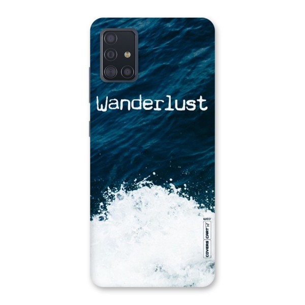 Ocean Wanderlust Back Case for Galaxy A51