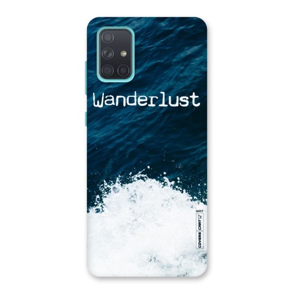Ocean Wanderlust Back Case for Galaxy A71