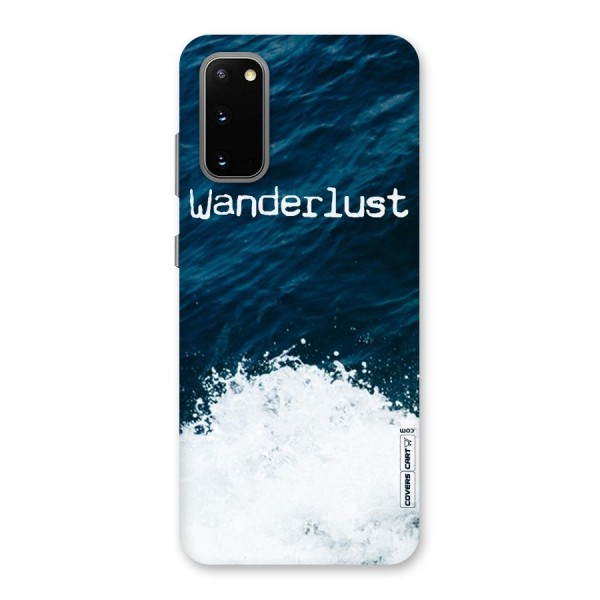 Ocean Wanderlust Back Case for Galaxy S20