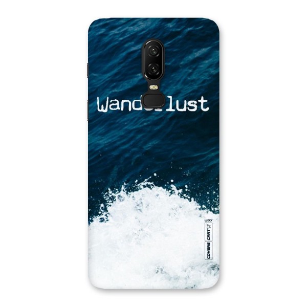 Ocean Wanderlust Back Case for OnePlus 6