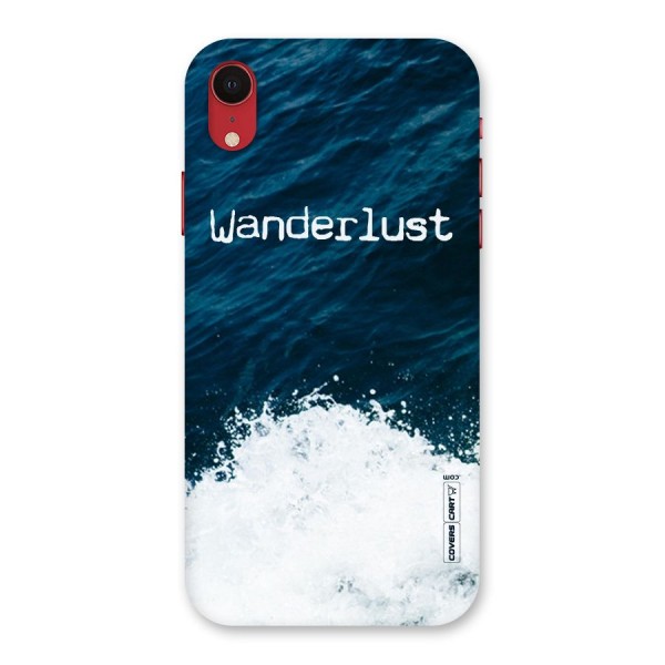 Ocean Wanderlust Back Case for iPhone XR