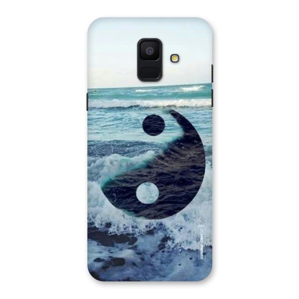 Oceanic Peace Design Back Case for Galaxy A6 (2018)