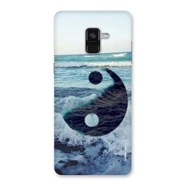 Oceanic Peace Design Back Case for Galaxy A8 Plus