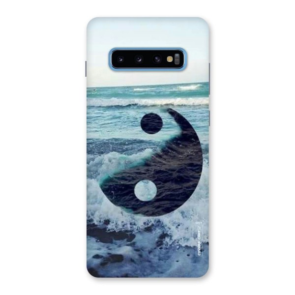 Oceanic Peace Design Back Case for Galaxy S10 Plus