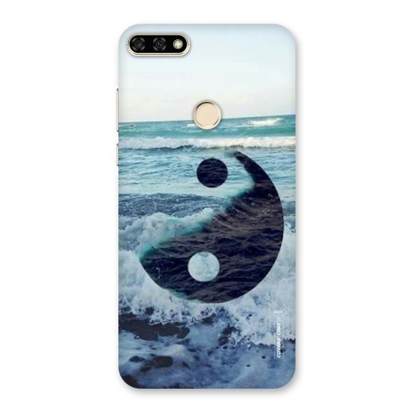Oceanic Peace Design Back Case for Honor 7A