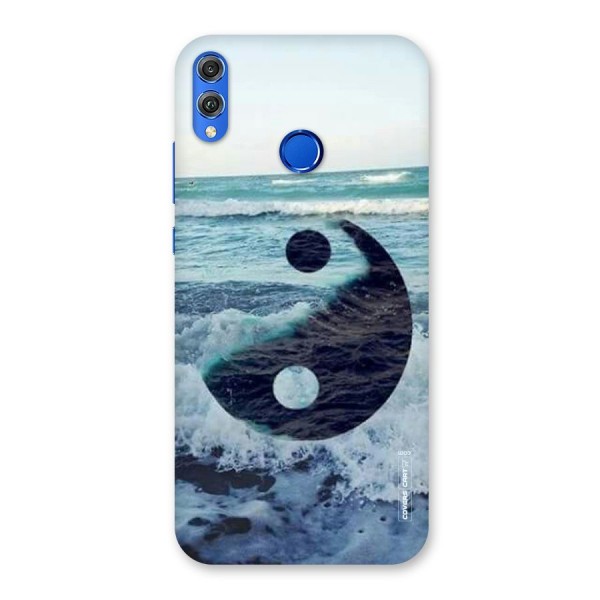 Oceanic Peace Design Back Case for Honor 8X