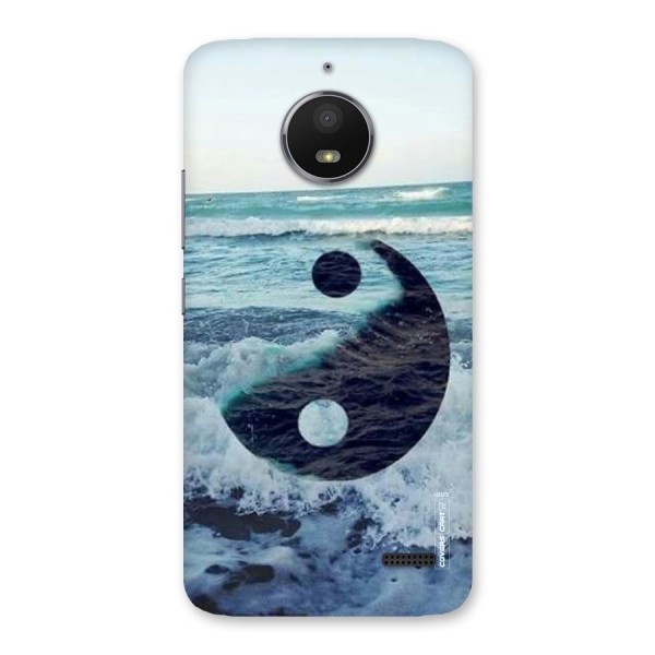 Oceanic Peace Design Back Case for Moto E4