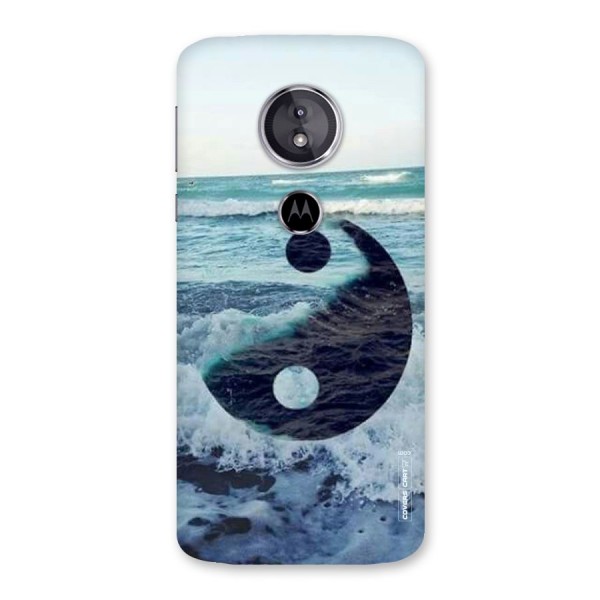 Oceanic Peace Design Back Case for Moto E5