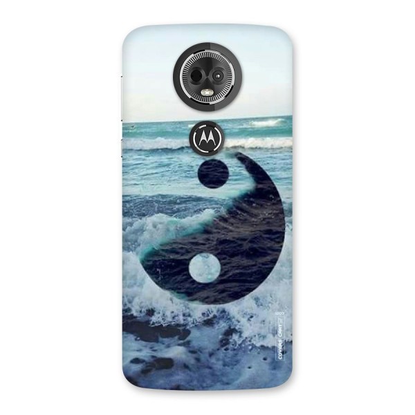 Oceanic Peace Design Back Case for Moto E5 Plus