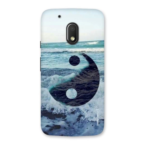 Oceanic Peace Design Back Case for Moto G4 Play