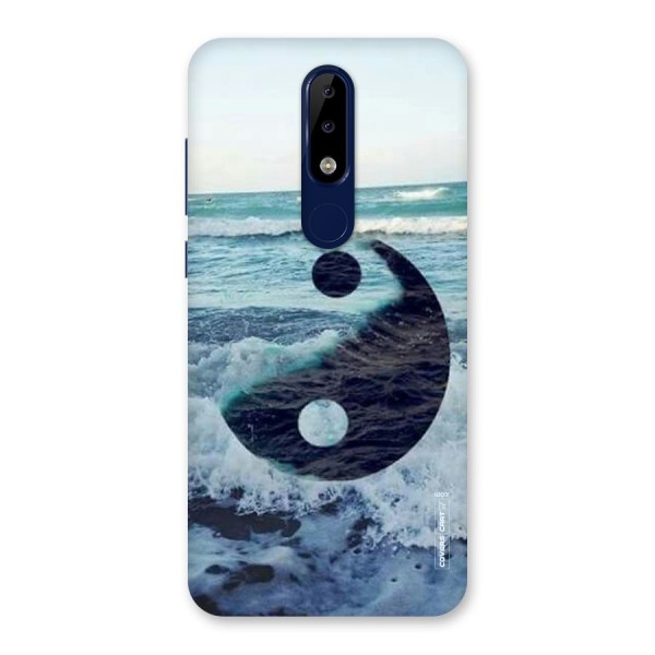 Oceanic Peace Design Back Case for Nokia 5.1 Plus