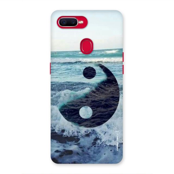 Oceanic Peace Design Back Case for Oppo F9 Pro