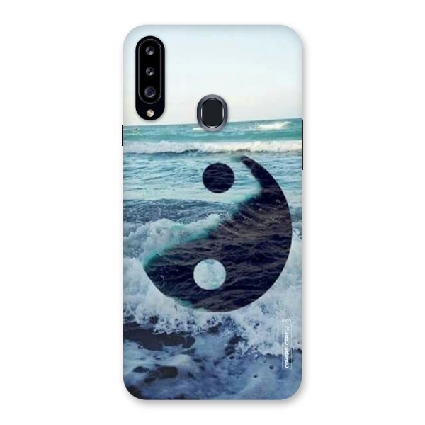 Oceanic Peace Design Back Case for Samsung Galaxy A20s