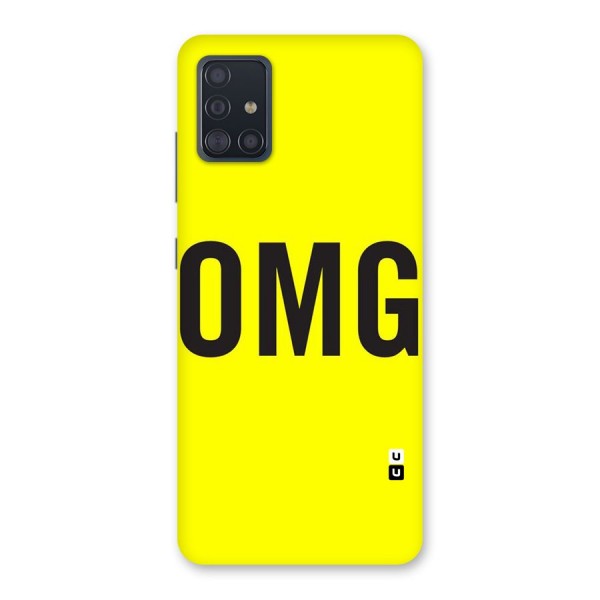 Oh My God Back Case for Galaxy A51