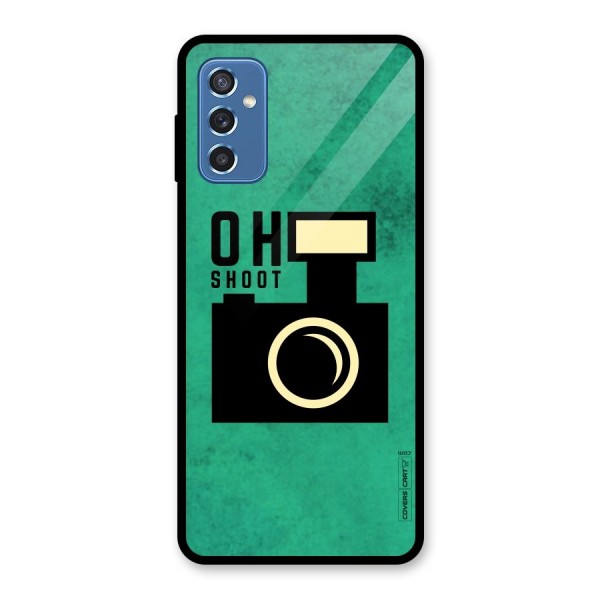 Oh Shoot Glass Back Case for Galaxy M52 5G