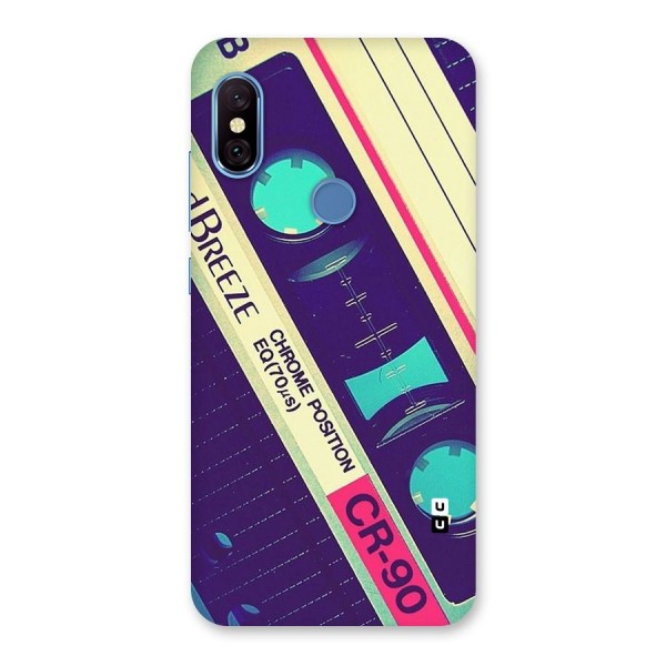 Old Casette Shade Back Case for Redmi Note 6 Pro