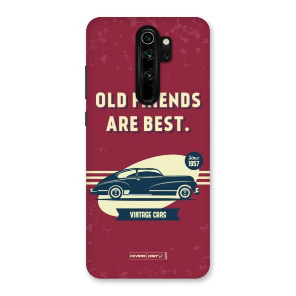 Old Friends Vintage Car Back Case for Redmi Note 8 Pro